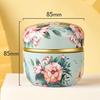 Empty Tea Tin Loose Tea Containers With Lid Sealed Jar Metal Coffee Candy Cans Jewelry Boxes Candy Cans Round Can