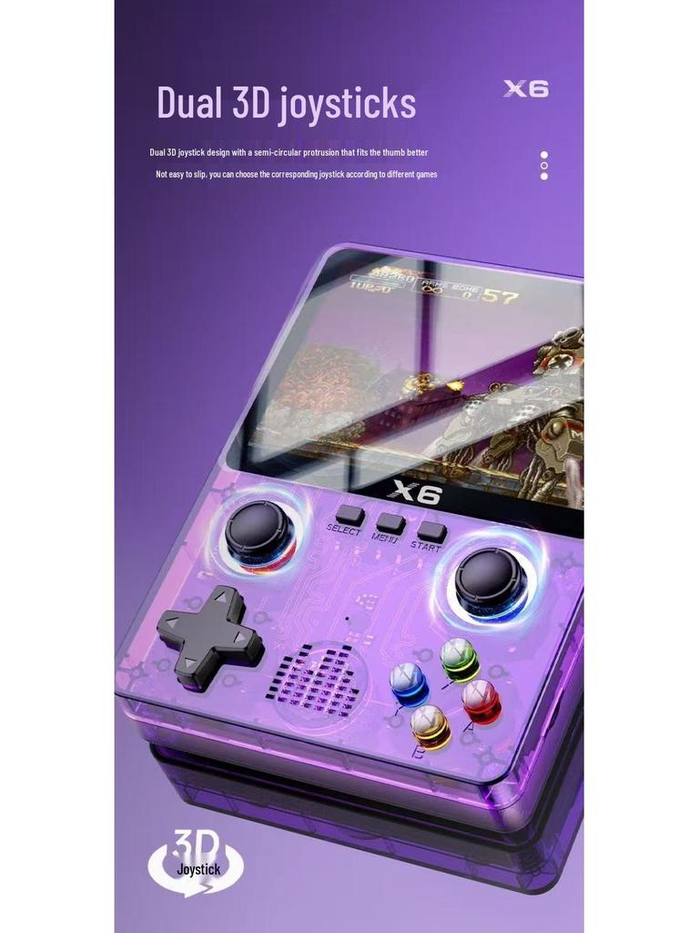 2025 Open Source Handheld-Spielkonsole mit 11 vorinstallierten Simulatoren und Tausenden von Spielen - Perfektes Geschenk für Freunde