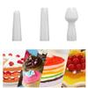 3 szt./zestaw dozownik do bitej śmietany część podstawka do bitej śmietany uchwyt końcówki barek jadalny