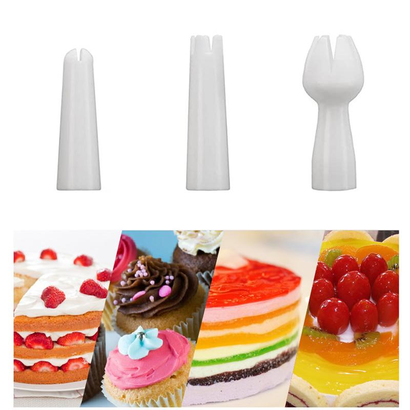 3 bucăți/set dozator frișcă parte Încărcătoare bătute Suport bază vârfuri Suport bar