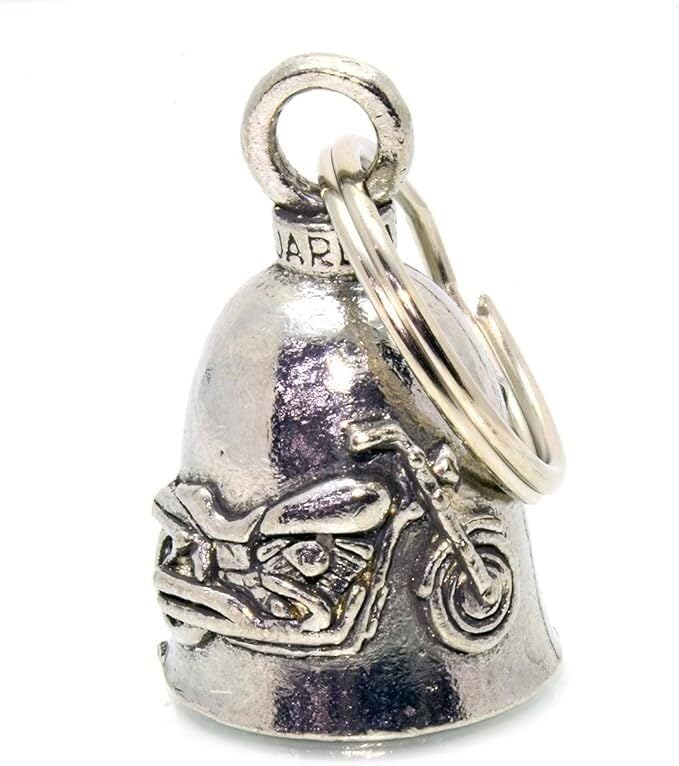 

Bell IN USA Cruiser Motorcycle Amulet Biker Keychain Traffic Safety Protection Guardian USAMADE Bell; AMGB-041A