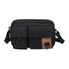 Li Ning Sports Life Collection Polyester Shoulder Bag, Crossbody Bag Unisex Black ABDT191-1