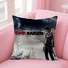 Lara Croft Tomb Raider Game Pillow Gift Home Office Decoration Pillow Bedroom Sofa Car Cushion Coverpillow Case
