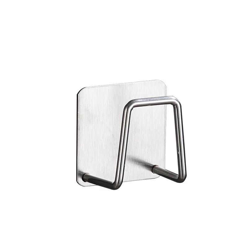 JingJingRS Stainless Steel Sponge Holder & Storage Hooks