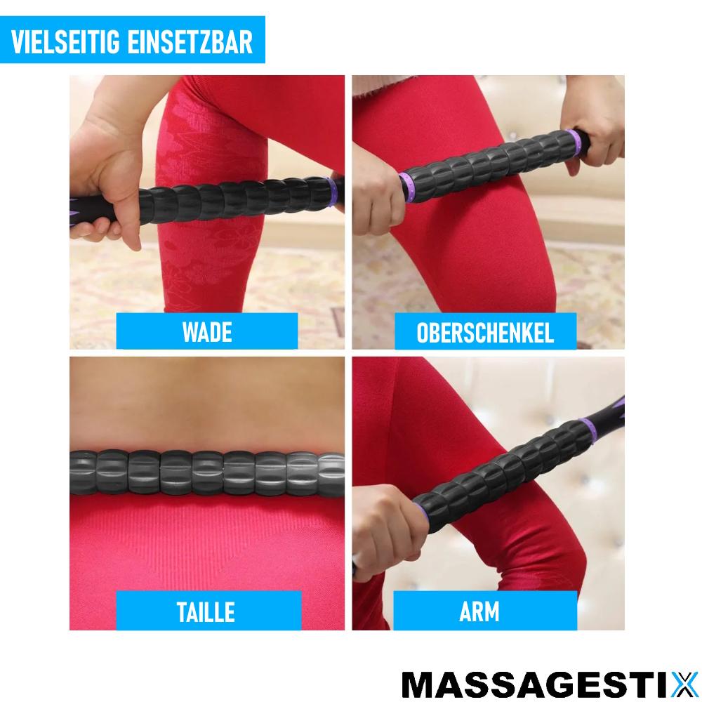 MASSAGESTIX Massage Roller Muscle Roller Fascia Roller Fascia Stick Fascia Stick