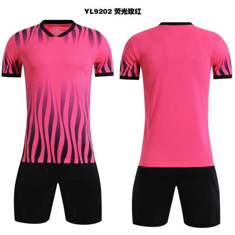 

Football Uniform Set Male Female College Students Adult Children s Team Training Printed Number Stripe Design Children s clothing-20 yards