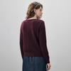 Komun Boca Women's Round Neck Wool Cardigan