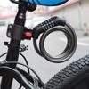 Digit Resettable Combination Bike Cable Lock AntiCut Waterproof PVC Coated Steel Wire Security Lock Keyless Flexible Cable Lock 4