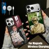 Dollar Design RICH-Man Painting Phone Case For iPhone17,16,15,14,13 Plus,Pro Max Magnetic For Magsafe Wireless Charging