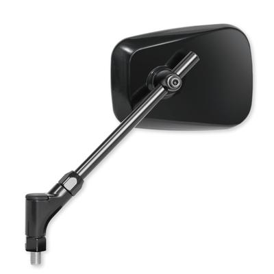 TANAX Napoleon AZ3 Mirror EX Black Motorcycle 10mm Universal Fit for Left and Right Handed Turner Sliding Meets Safety Standards for All 1 Mirror Set