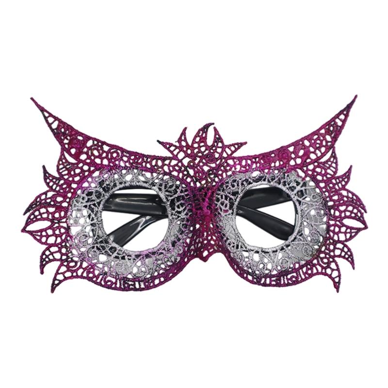 Venetian Masquerade Mask Half Face Eyemask Sexy Lace Mask for Fancy Dress Christmas Halloween Costume Party Girls Women
