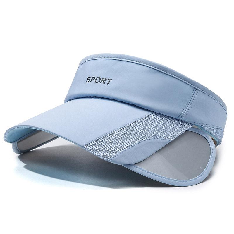 Empty top hat men's sunscreen hat outdoor sports summer sunshade UV protection sun hat new women show small face