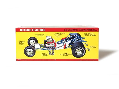 AMT 1/25 Mopower Plymouth Funny Car Plastic Model Kit AMT1473 (Car)