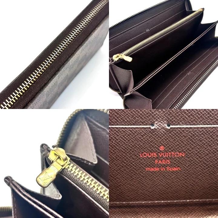 Used LOUIS VUITTONPurse Damier canvas unisex