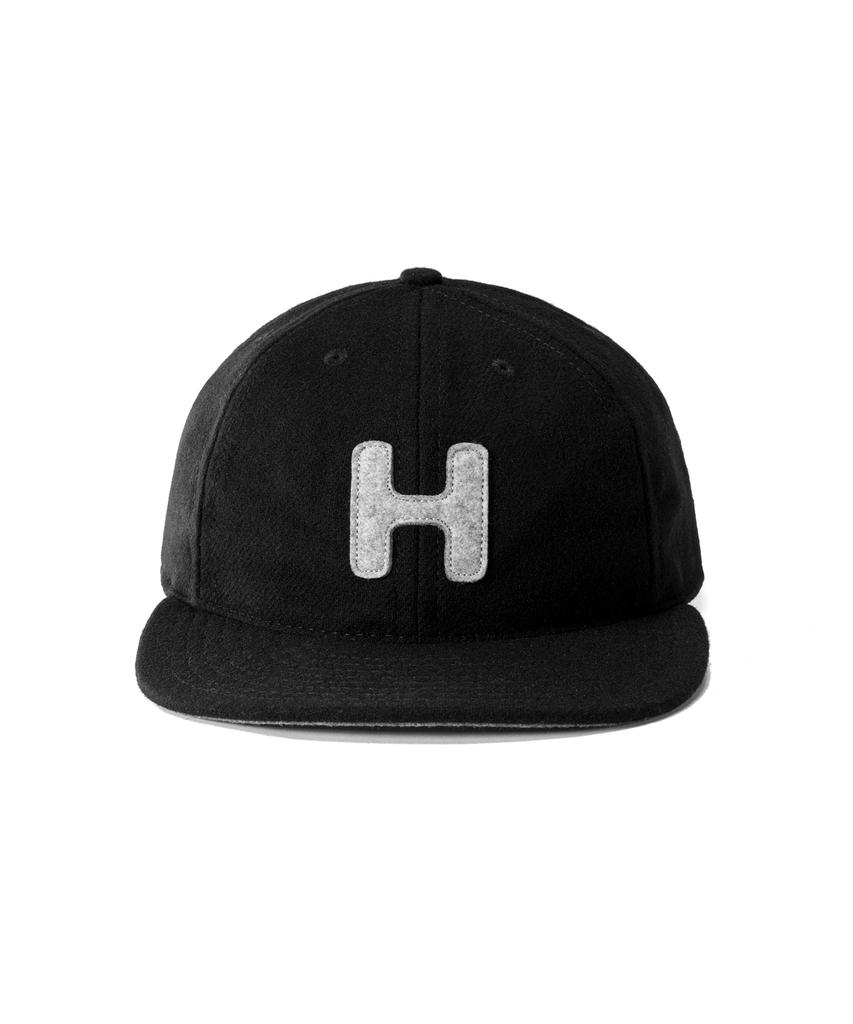 Hellinogseu Cooperstown Ball Cap - Black & Melange Grey / 10003619