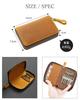 Key Top Grain Made In Zipper Car Key Smart Gift [John Knox] Case, Leather, Japan, Closure, Storage, Compact, (Blue)