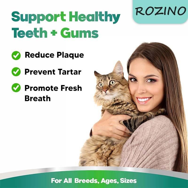 Zahnpasta für Haustiere, Katzen und Hunde zur Reduzierung von Mundgeruch, Mundhygiene, Reinigungsmittel, frischer Geruch. 60 ml