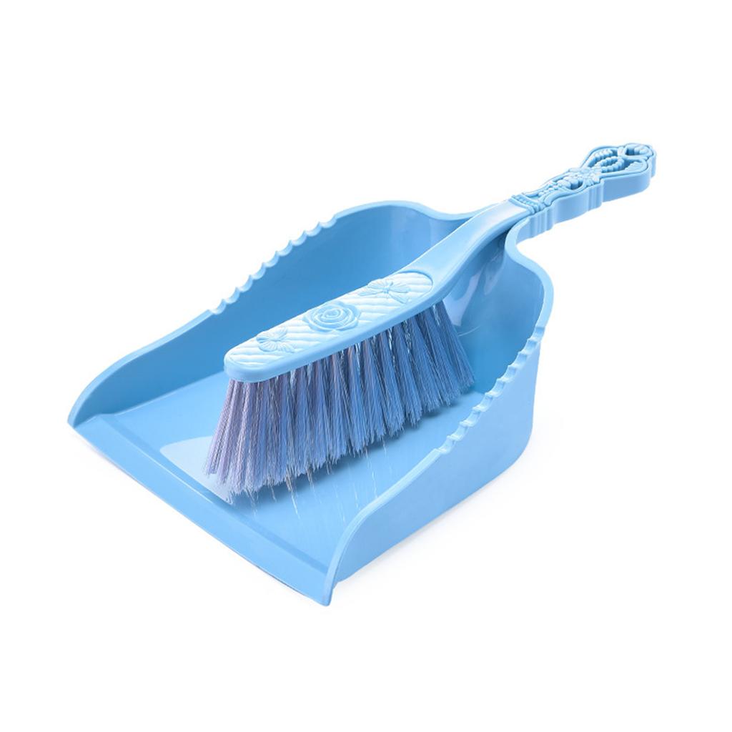 Efficient Desktop Use Broom and Ergonomic Dustpan NonSlip Grip Cleaning Brush For Home Office Kitchen Daily Use