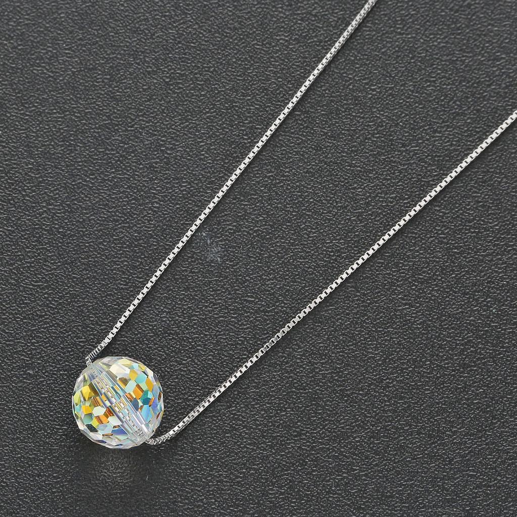 Ball Shaped Necklace Pendant Collar Valentines Day Gift Charming Fashionable