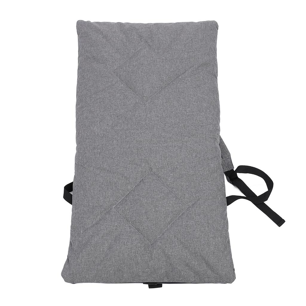 Camping Seat Cushion Adjustable Comfortable Back Support Portable Outdoor Folding Padded Chair Seat Cushion with Strap for Hiking Fishing