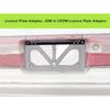 License Plate Adapter Holder for JDM to US Conversion, Mini Truck License Plate Adapter, Black
