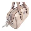 New COACH Coated Canvas Keychain Bag Accessory Trumpets Women's Sand CX068-SVPWH