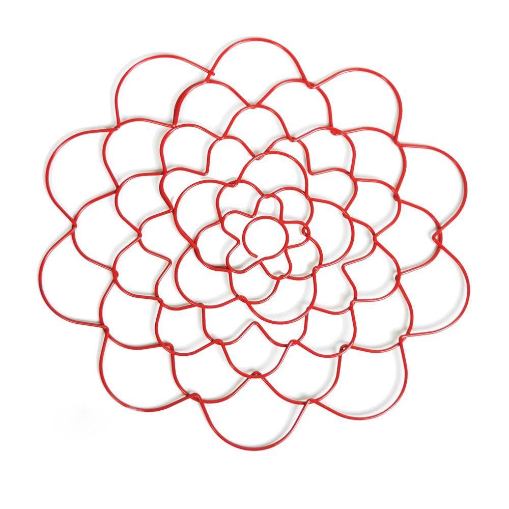 Reusable Flower Vase Arrangement Round Floral Frog Lid Organizer  for Vase Flower Arrangement