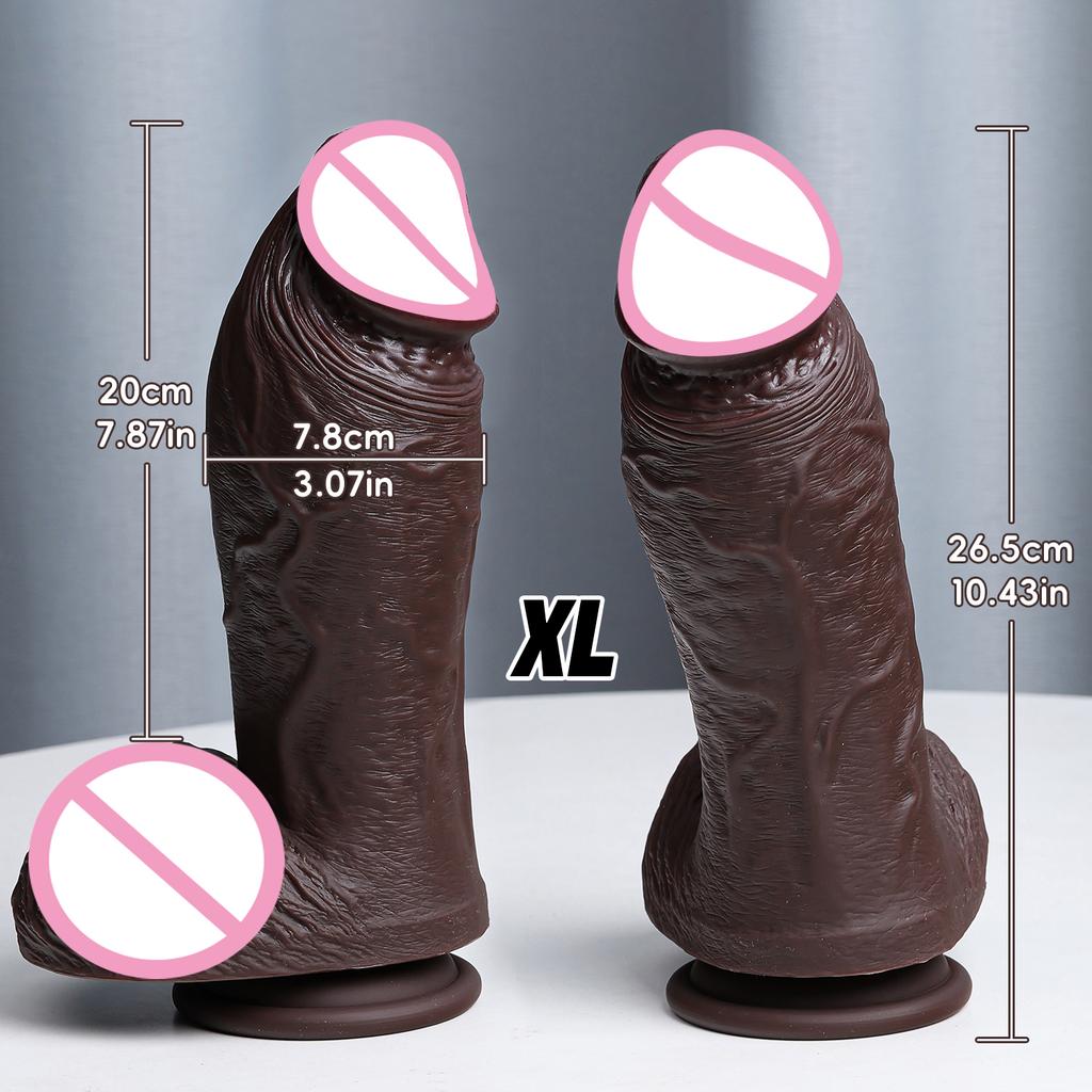 Huge Dildo Realistic Veins Penis Soft Dildos Penis Big Masturbation Cock Woman Men Anal Adult Sex Toys Suction Cup Dick Sex Shop