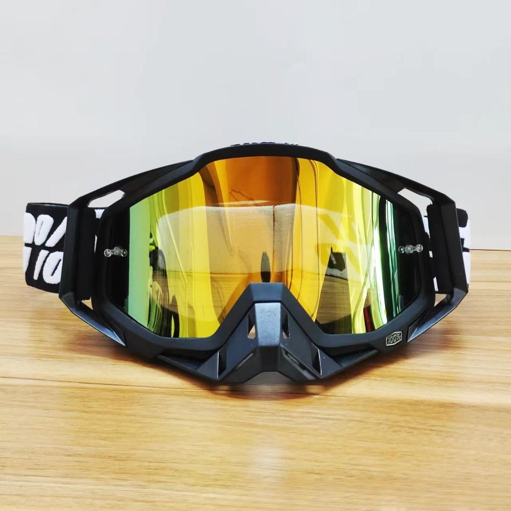 Outdoor Riding Goggles Motorcycle Off-road Dust-proof Glasses Color-changing Sports Windproof Ski Goggles