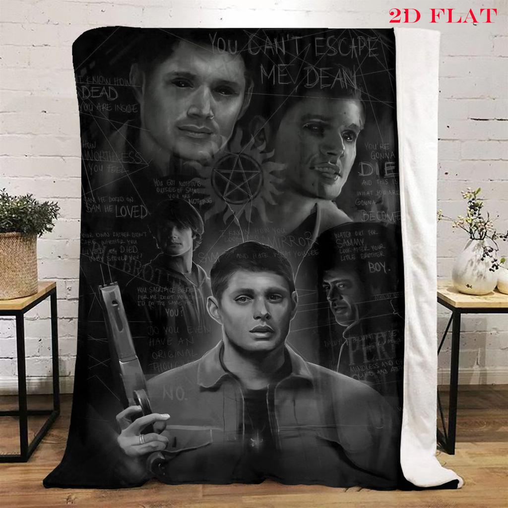 Supernatural Forces Unleashed Blanket Blanket Suitable for All Seasons Bedroom Air Conditioning Blanket Christmas Gifts