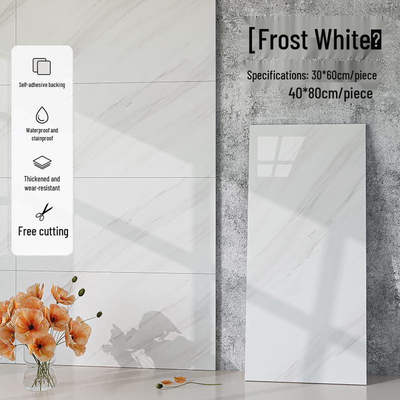 3D Waterproof Oil-Proof Tile Sticker for Kitchen and TV Wall Renovation.