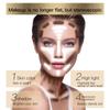 Pudaier maquillage poudre libre nacrée mate mettant en évidence la poudre correcteur fixant la poudre de miel