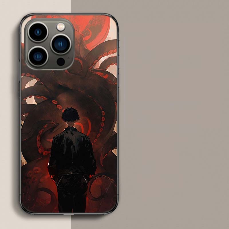 Chainsaw Man Yoshida Phone Case For Iphone 17 Air 15 Pro 14 Plus 16 Pro Max 17E 16E 12 13 Mini 11 Cover Cute Fundas