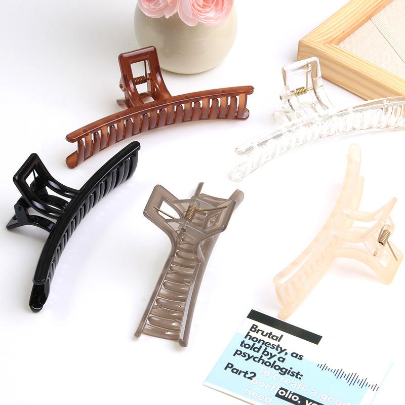 Korean Style Hair Clip with Fashionable and Simple Style, Oversized Grip Clip, Back of the Head Disc Hair Clip, Hair Accessory