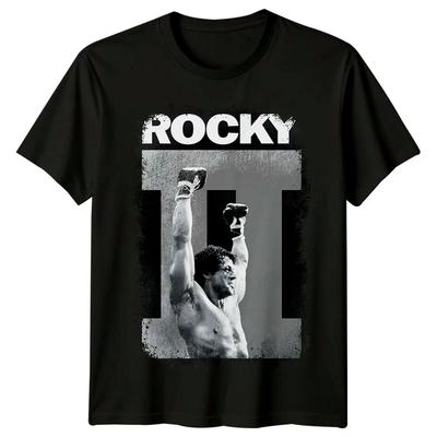 Rocky II (1979) Movie Poster Inspired Unisex T-Shirt Retro 70s Tee Fans Gift