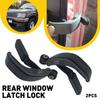 2X Gray Rear Window Latch Locks For Toyota Tacoma T100 1989-2000 Hilux 1988-1997
