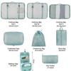 4/7/8 Piece Set Travel Bag Organizer Clothes Luggage Travel Organizer Blanket Shoes Makeup Organizers Bag Suitcase Pouch Packing Cubes