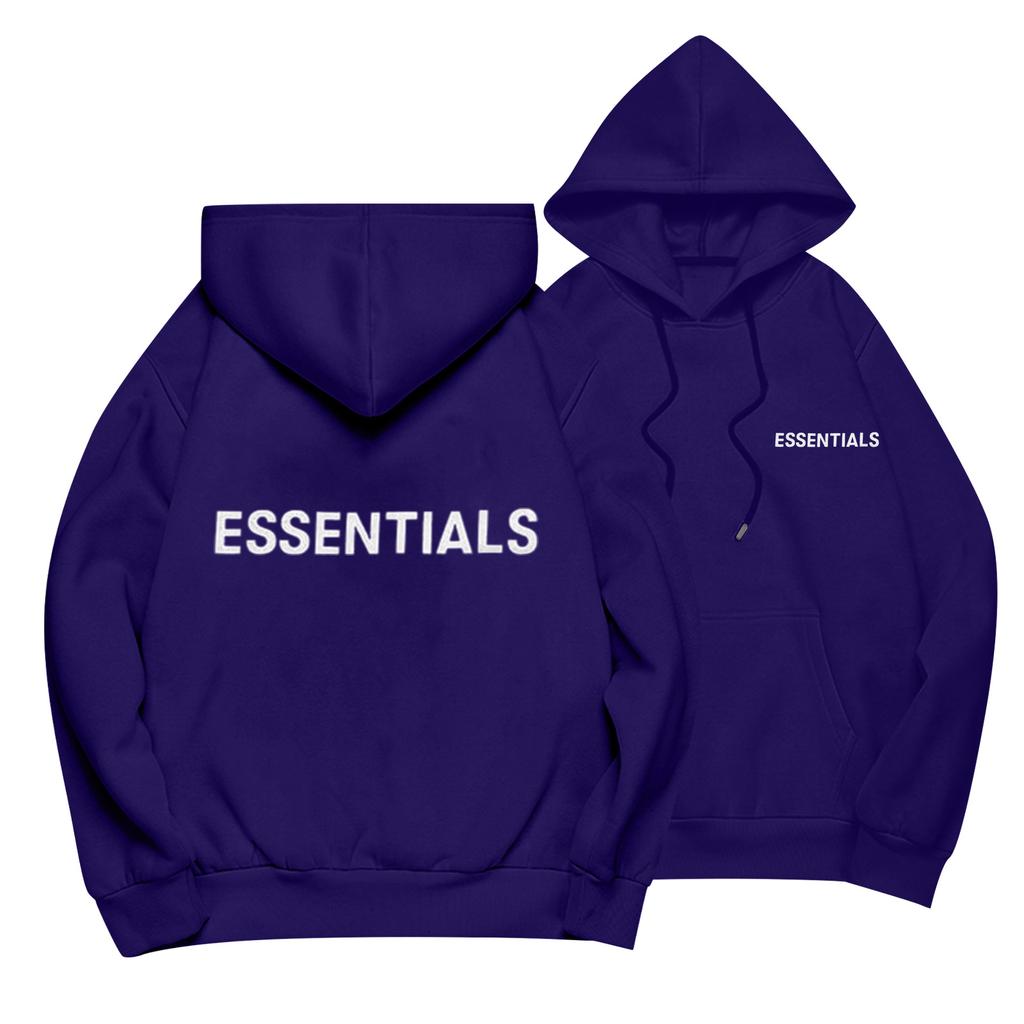 Unisex Loose Casual Letter Print Solid Round Neck Long Sleeve Hooded Sweatshirt