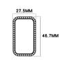 Diamond Case for HUAWEI Band 10 9 8 Accessories All-Around Hard Hollow PC Bumper Frame shell Cover for huawei band10 band9 band8