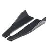 1 Pair Carbon Fiber Car Body Side Skirt Diffuser Winglet Bumper Spoiler Rear Lip