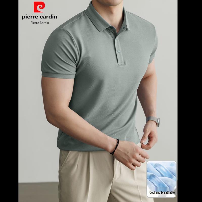 Pierre Cardin Men's Breathable Pique Polo Shirt