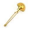 20pcs Stainless Steel Snap Ball Tea Strainers Long Handle Tea Infuser