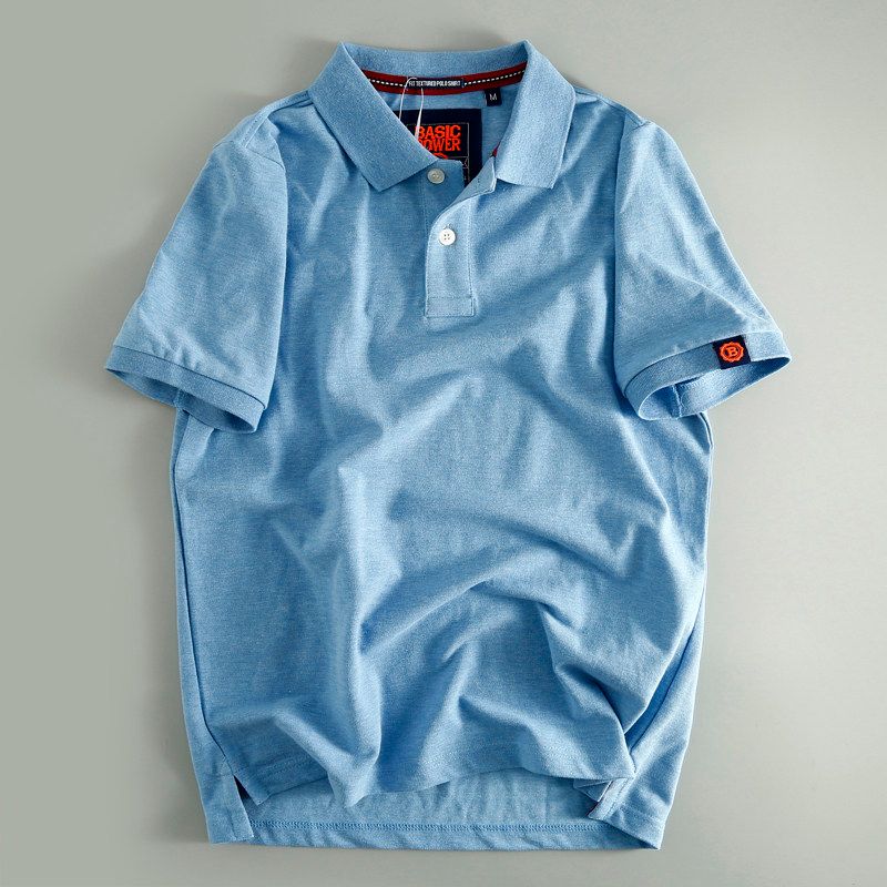 Lo Shirt Exported to Japan Tail Goods OEM Goods Tops Short Sleeve Pink Blue 3XL