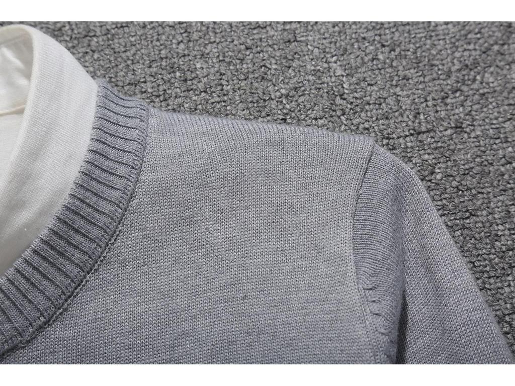 Men's Large Japanese Four-Bar Cardigan Sweater