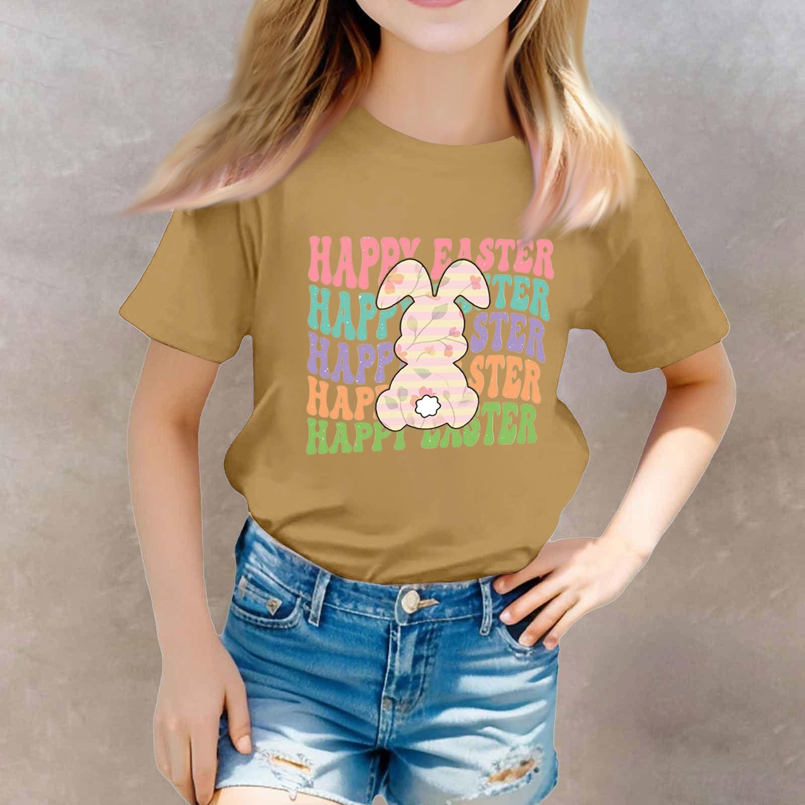 

Футболки для малышей, девочек и мальчиков, детские футболки с короткими рукавами и принтом для мальчиков и девочек 1-12 лет 160 жёлтый