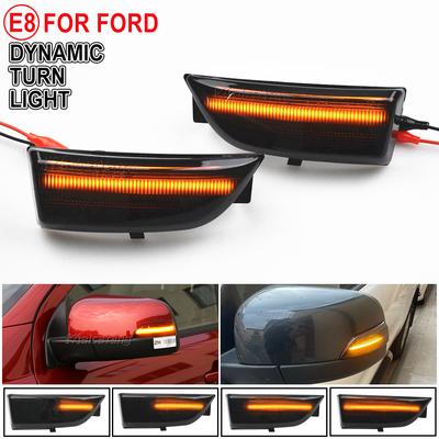 LED Dynamic Turn Signal Side Mirror Blinker Indicator Light for Ford Everest 2015-2019 Ranger T6 Raptor Wildtrak