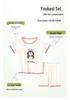Youkesi Unisex Kids' Cool Summer Short Sleeve Pajama Set