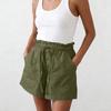 Damen-Shorts mit Taschen, Freizeit-Shorts