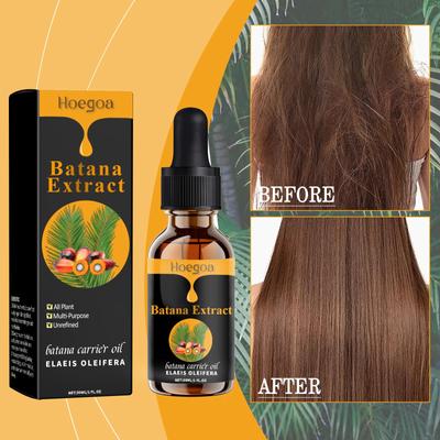 Batana Hair Care Olio essenziale Nutriente Idratante Riparatore Idratante Cura dei capelli Olio essenziale Lisciante