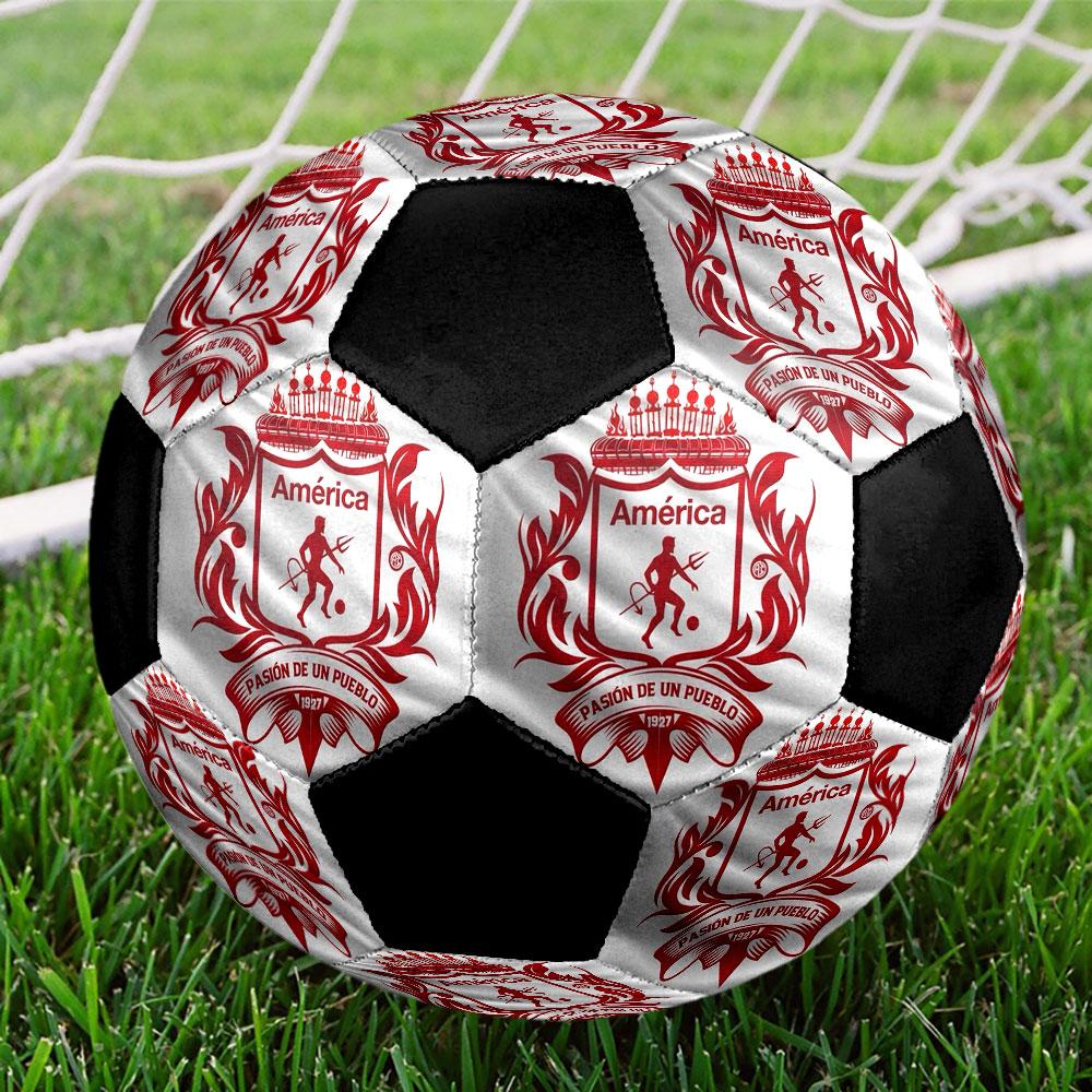 1pc America de Cali Soccer Ball Size 5 Indoor Soccer Ball Fashion Colorful Backyard Game - Great For Sports Fans Gift HE4